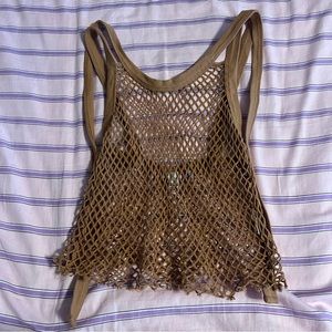 Urban outfitters fishnet top
